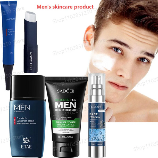Men's Skincare Essentials for Hydrating & Cleansing