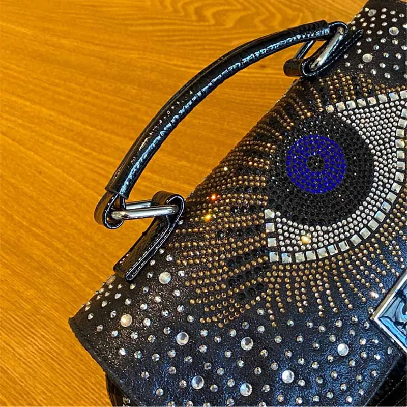 Backpack Shoulder Bag  Diamond Leather - Hiddengem