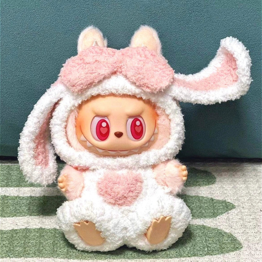 Labubu Doll Clothing  Animal Pajama Party Set Labubu V1 V2 V3 Cute Plush Doll Clothes Gift