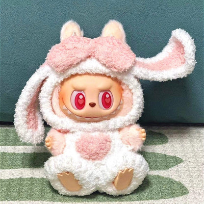 Labubu Doll Clothing  Animal Pajama Party Set Labubu V1 V2 V3 Cute Plush Doll Clothes Gift