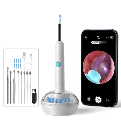 Smart Visual Ear Camera HD1080P 4.2MM WIFI Ear Pick Waterproof Ear Cleaner