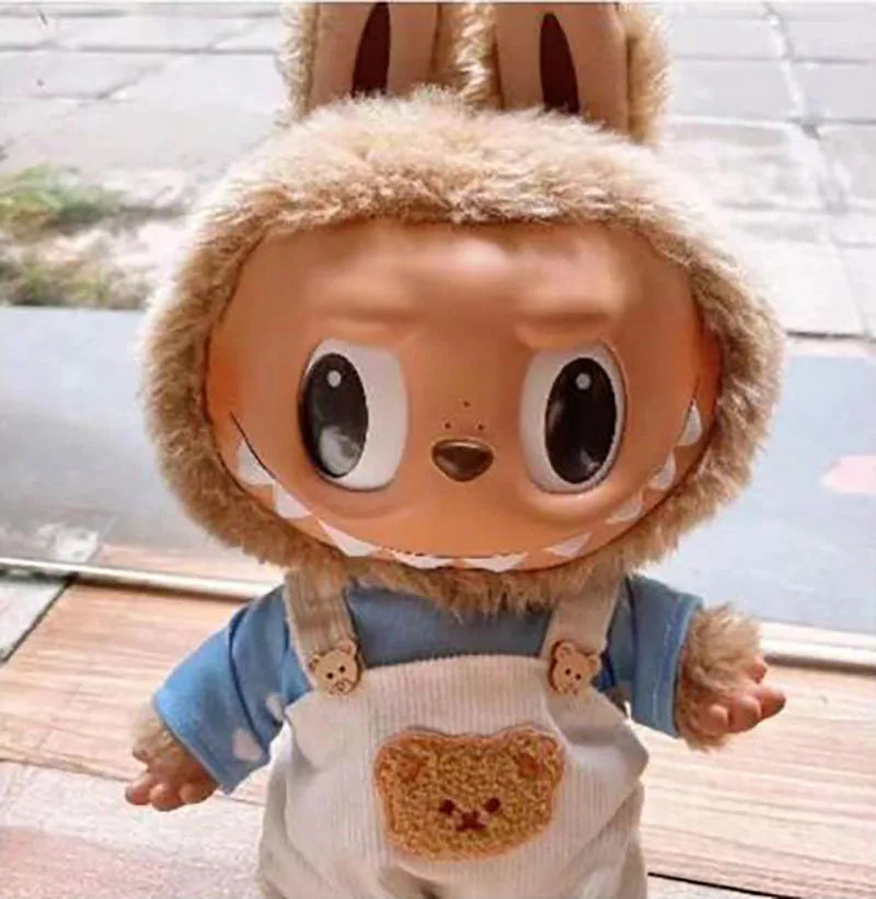 Labubu Clothes Series Doll 38cm Doll Fashion Outfit Macaron Color Collectible Blind Box Cute DIY Clothes For Bjd Cosplay Gift
