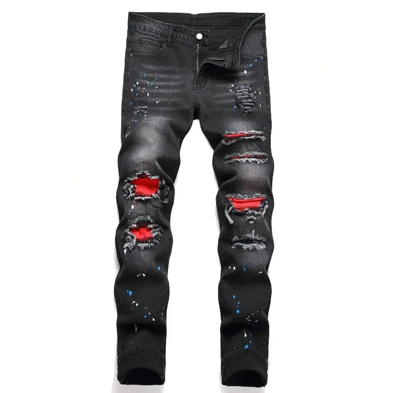 2025 Autumn New Stretch HipHop Skinny Jeans - Hiddengem