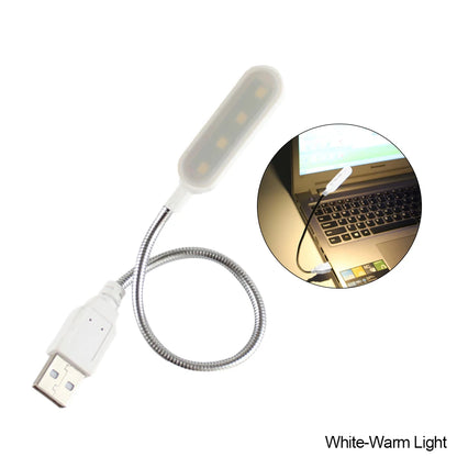 USB LED Reading Lamp Portable Flexible - Hiddengem