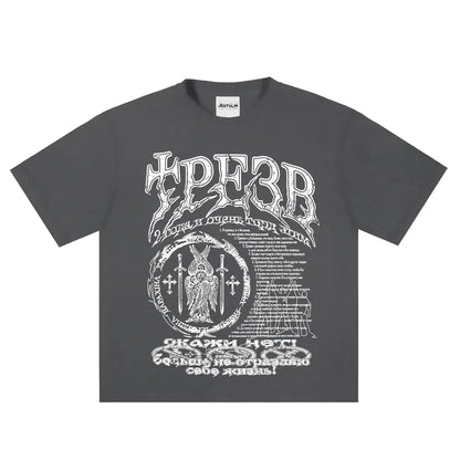 Hip Hop Streetwear Men T Shirt