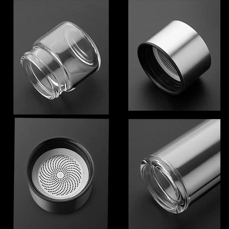 Glass Double Layer Cup - Hiddengem