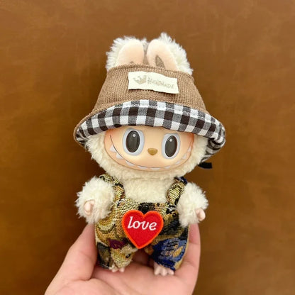 17cm Labubu doll accessories Clothing suitable for V1 V2 V3labubu fashion personality cute toy birthday gift