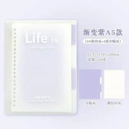 Loose Leaf Journal Notebook - Hiddengem