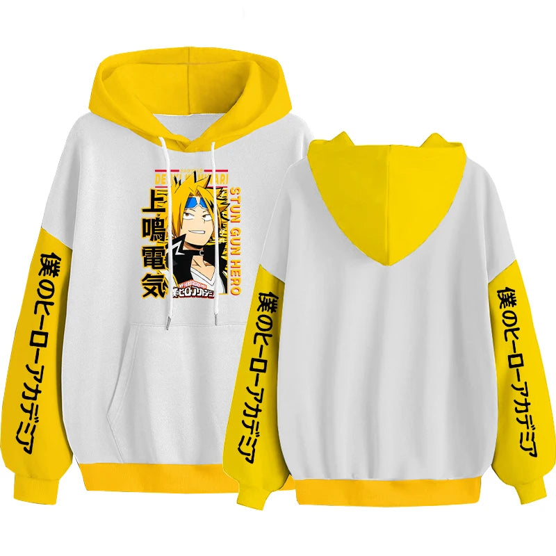 My Hero Academia Kaminari Denki Manga  Unisex  pullover - Hiddengem