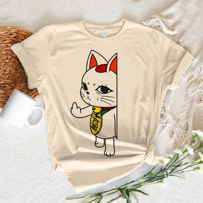 Dandadan Cat Anime Top - Hiddengem