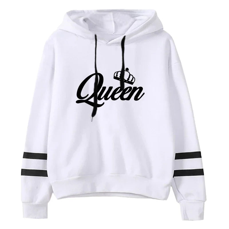 Queen Lady's hooded  Pullover - Hiddengem