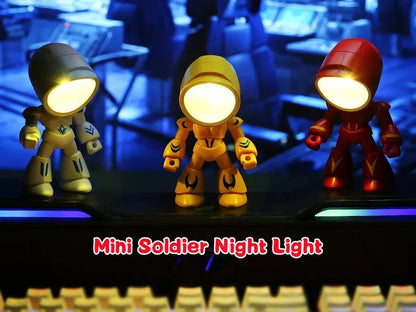 LED Night Light Mini Folding animal for desk