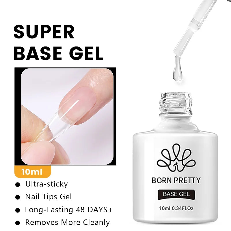 BORN PRETTY 10ML Nude Brown Fall Gel Nail Polish White Halloween Fall - Hiddengem