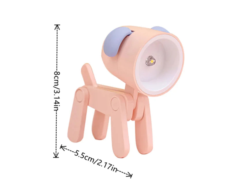 LED Night Light Mini Folding animal for desk