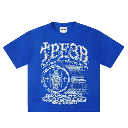 Hip Hop Streetwear Men T Shirt