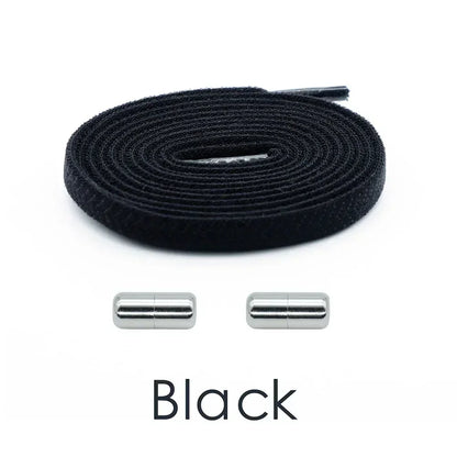 Elastic No Tie Shoelaces Flat Shoe Laces - Hiddengem