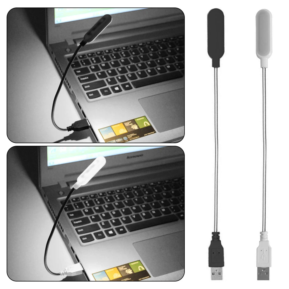 USB LED Reading Lamp Portable Flexible - Hiddengem
