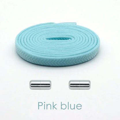 Elastic No Tie Shoelaces Flat Shoe Laces - Hiddengem