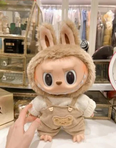 Labubu Clothes Series Doll 38cm Doll Fashion Outfit Macaron Color Collectible Blind Box Cute DIY Clothes For Bjd Cosplay Gift