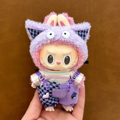 Labubu Clothes Fashion Overalls Labubu Idol  Dolls