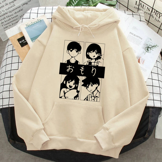 Omori aesthetic Kawaii Hooded Shirt - Hiddengem