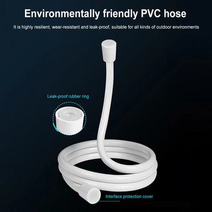 Electric Portable rechargeable shower pump - Hiddengem