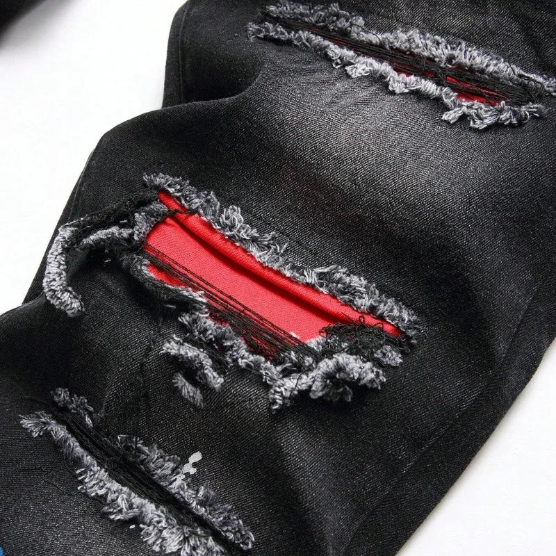 2025 Autumn New Stretch HipHop Skinny Jeans - Hiddengem
