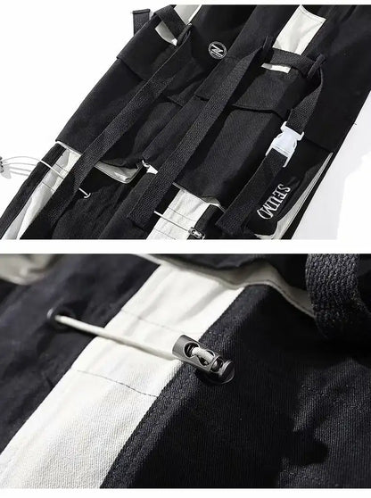 Hip Hop Cargo Pants Men Streetwear Cotton Joggers Fashion Sweatpants Male Casual Harem Trousers Summer Harajuku Pants Men Women