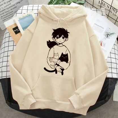 Omori aesthetic Kawaii Hooded Shirt - Hiddengem